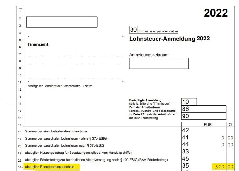 Lohnsteueranmeldung EPP-1